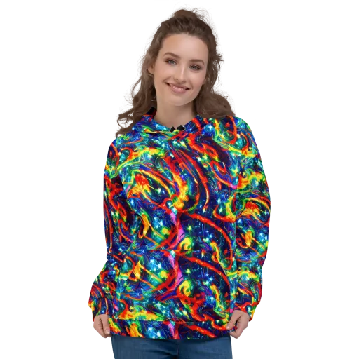 Firedance on a Hoodie