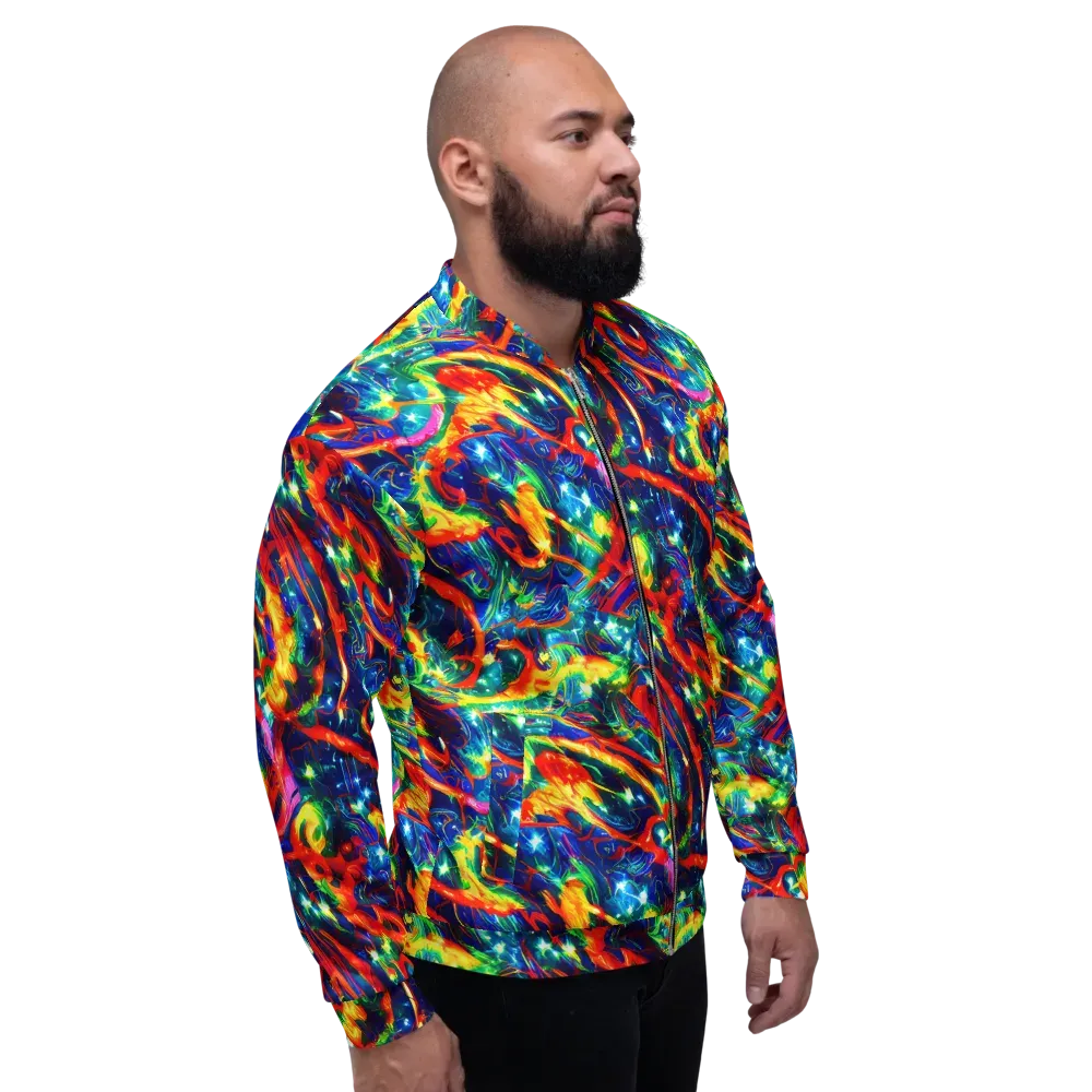 Firedance on Bomber Jacket — Right