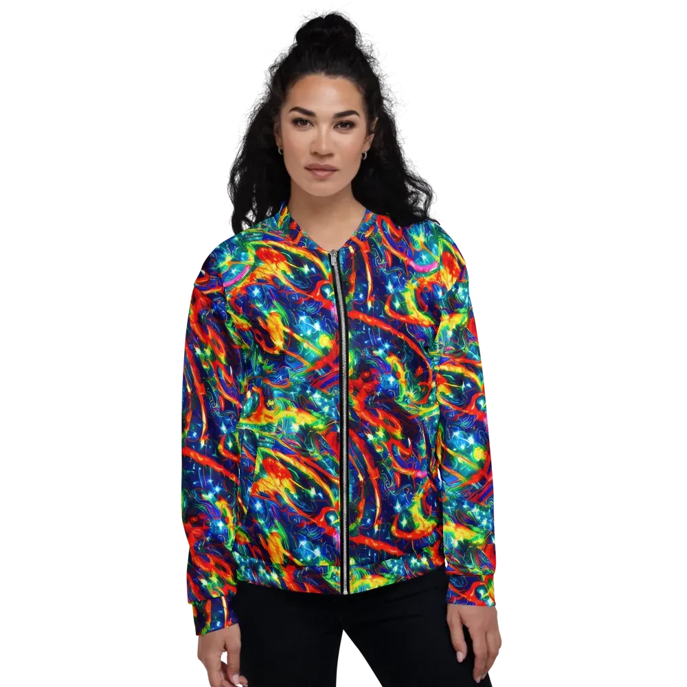 Firedance on Bomber Jacket — Front