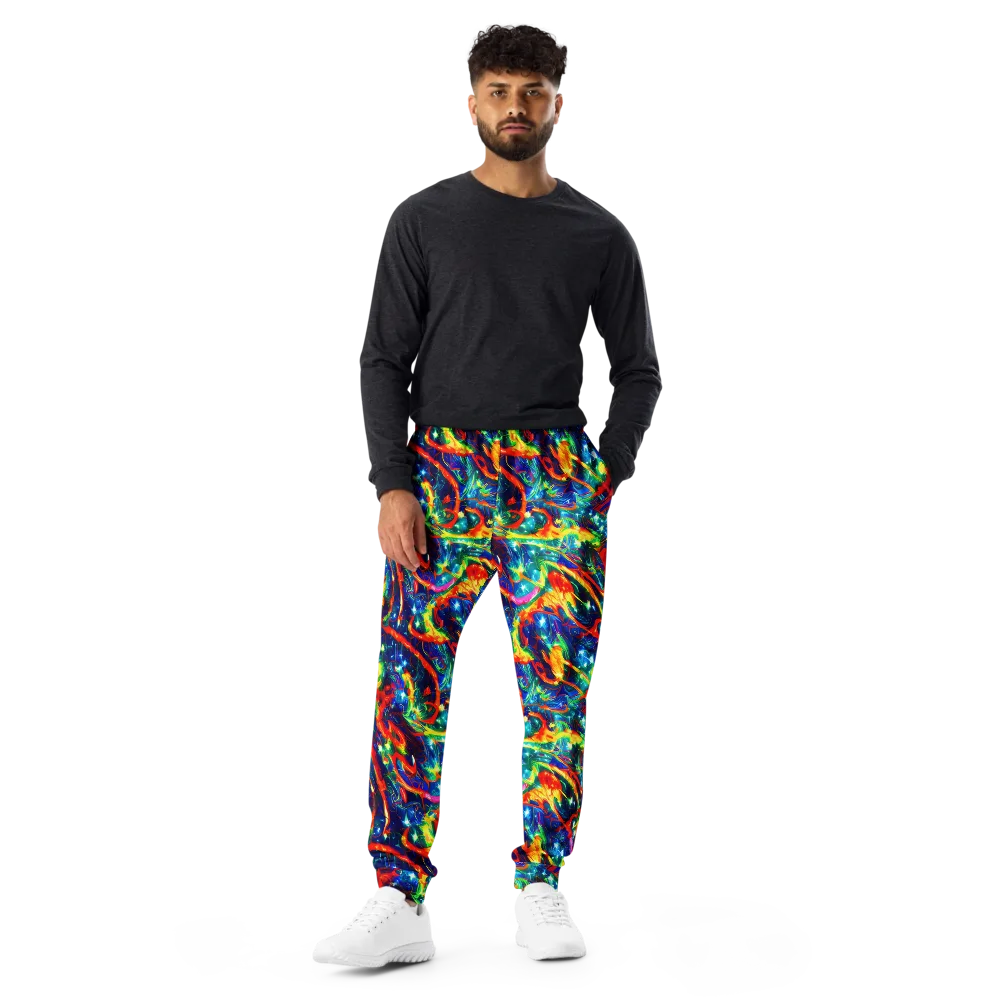 Firedance on Men's Joggers — Front