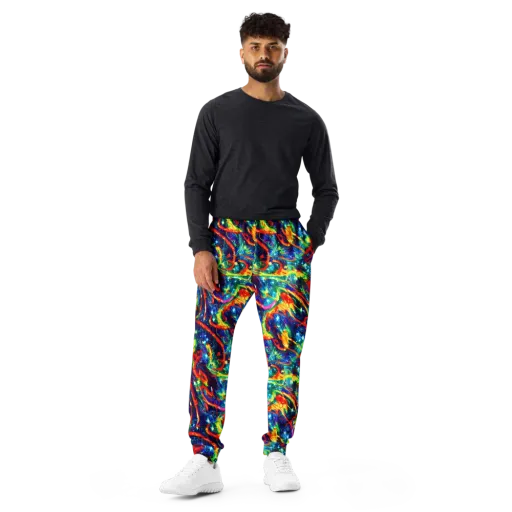 Firedance on a Men's Joggers