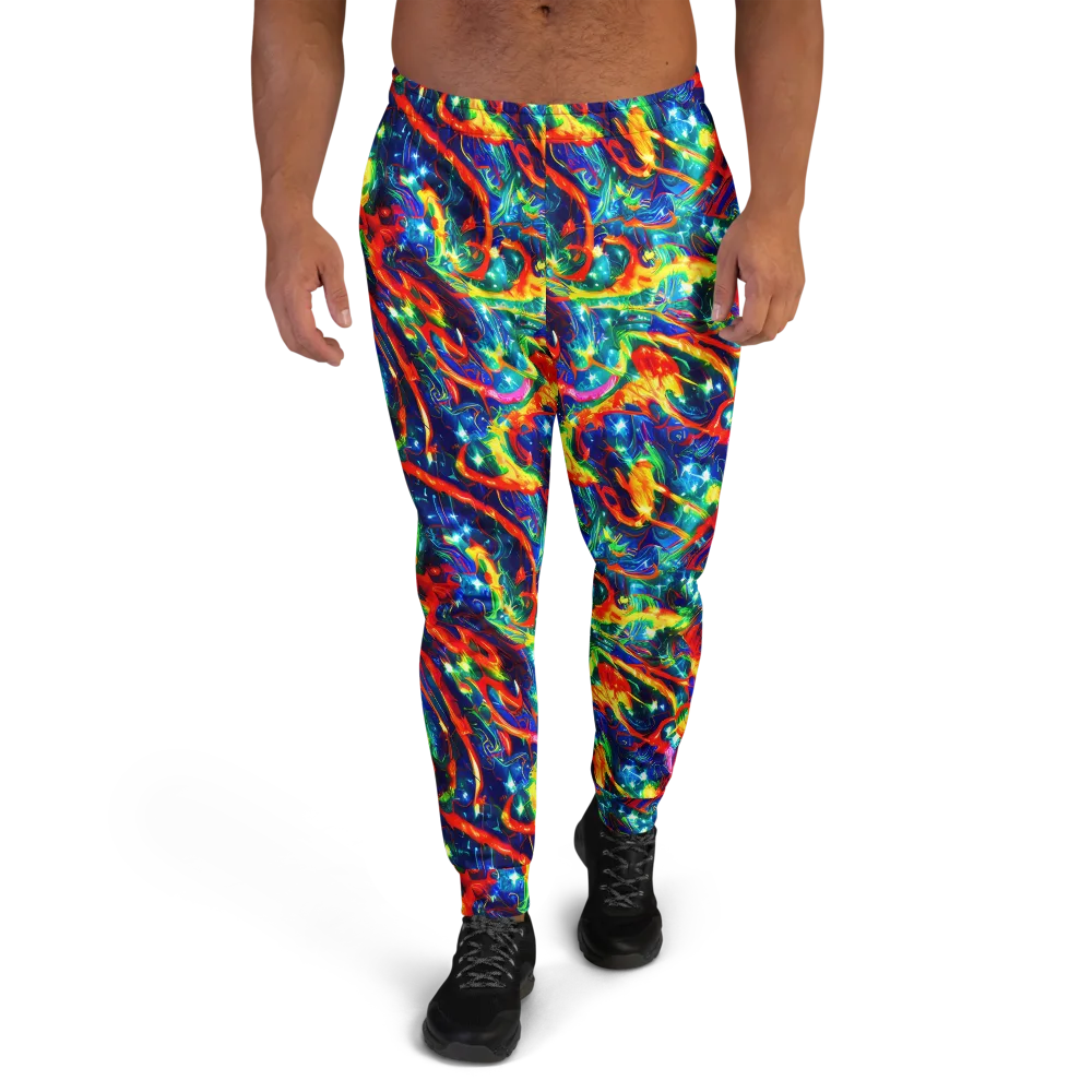 Firedance on Men's Joggers — Front