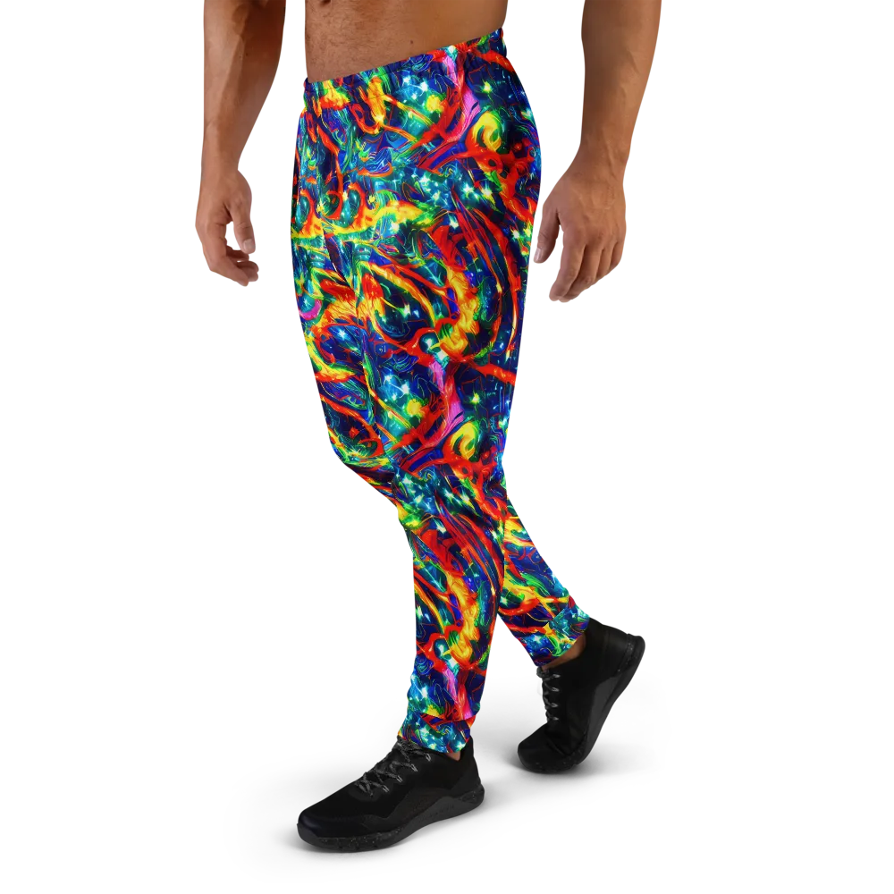 Firedance on Men's Joggers — Left