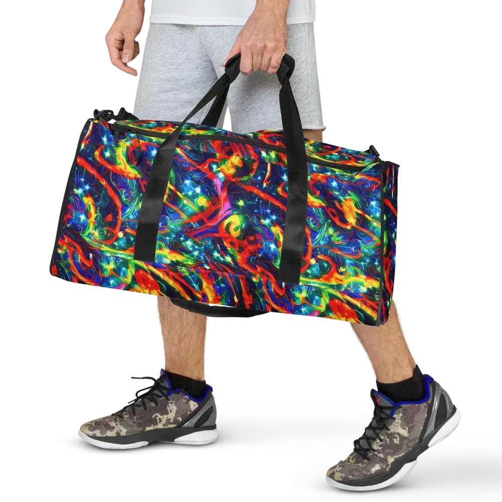 Firedance on Duffle Bag — Front