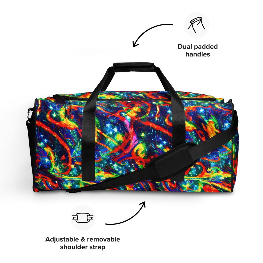Firedance on Duffle Bag — Front