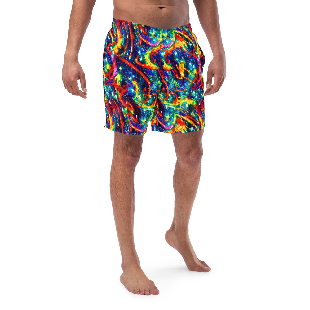 Firedance on Swim Trunks — Front