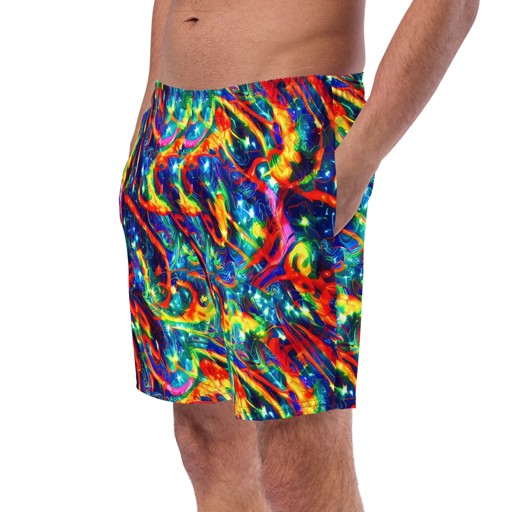 Firedance on Swim Trunks — Left Front