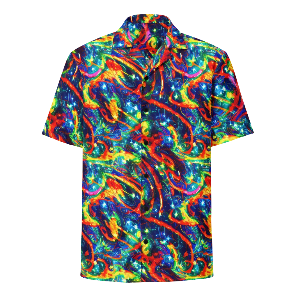 Firedance on Button Shirt — Front
