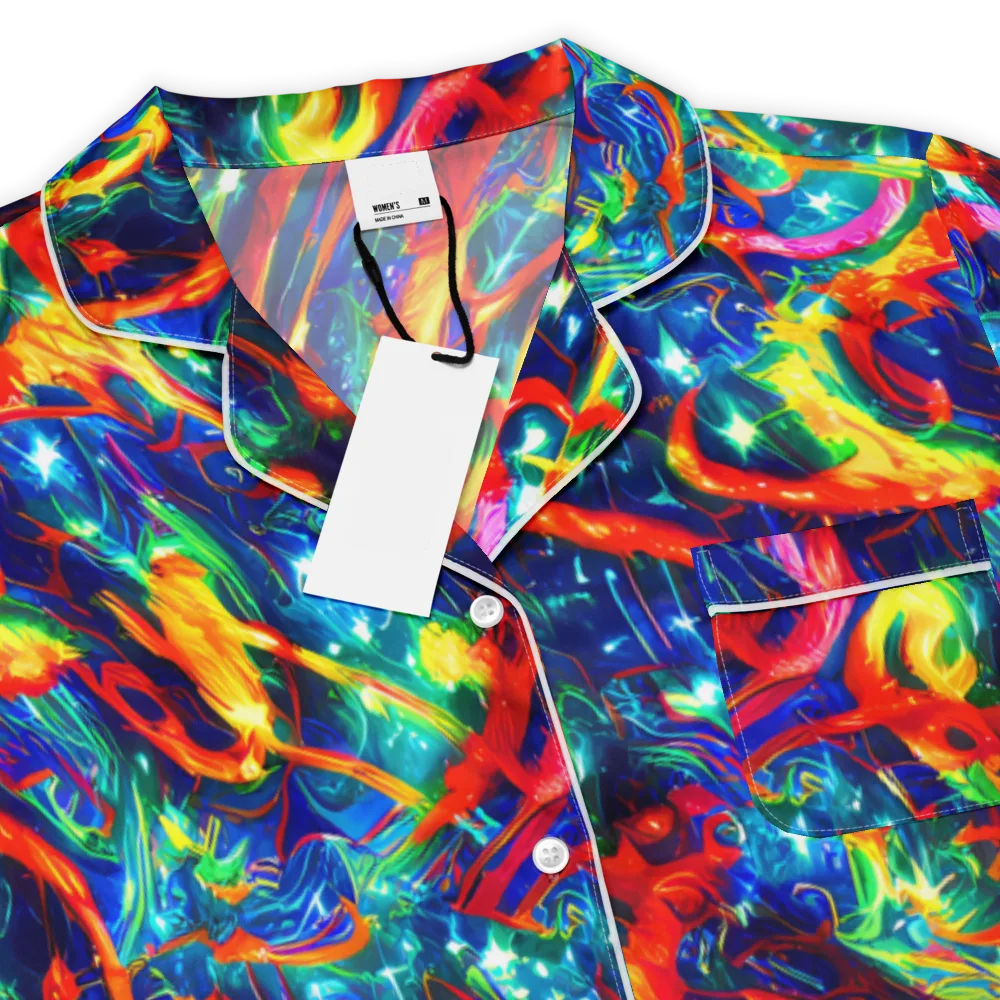 Firedance on Women's Short Sleeve Pajama Top — Product details