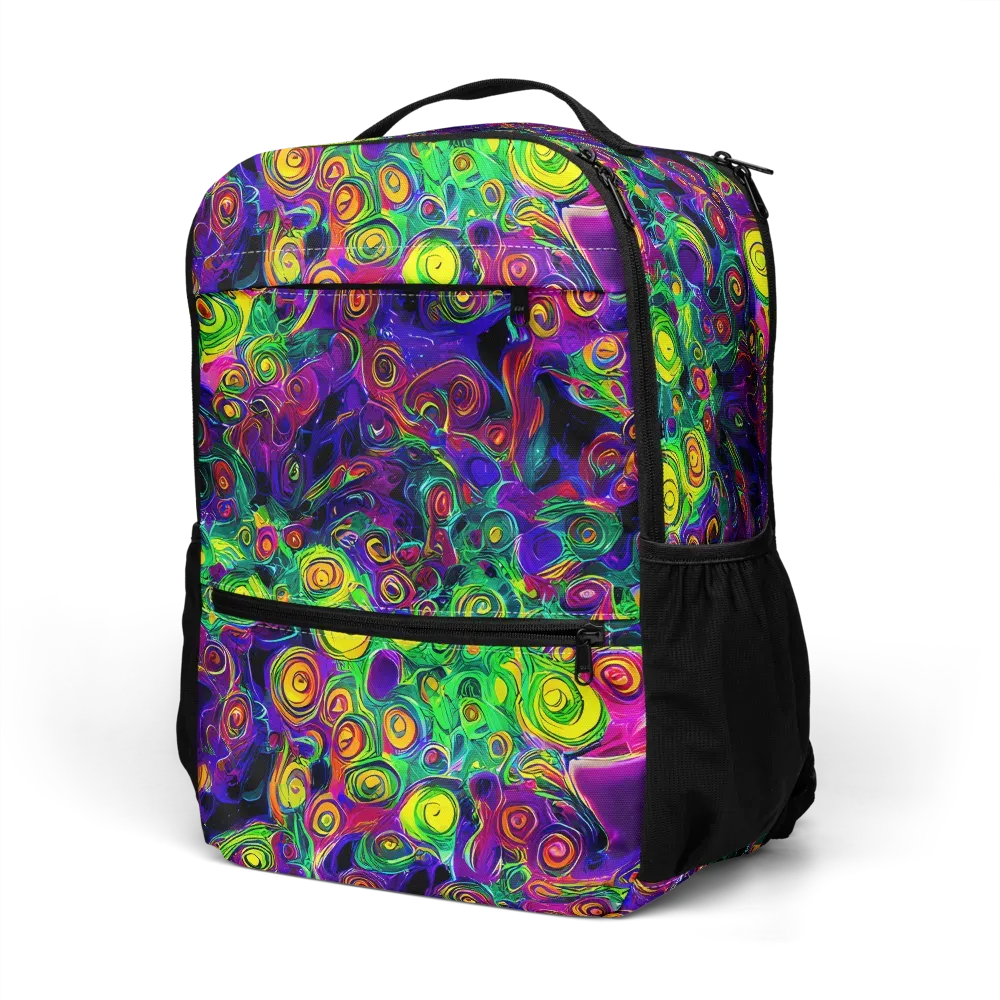 Spiral Fever on Utility Backpack — Left Front