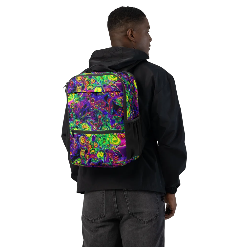 Spiral Fever on Utility Backpack — Back