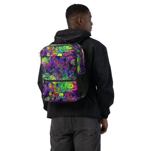 Spiral Fever on a Utility Backpack