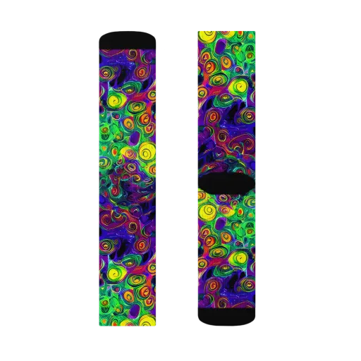Spiral Fever on a Socks