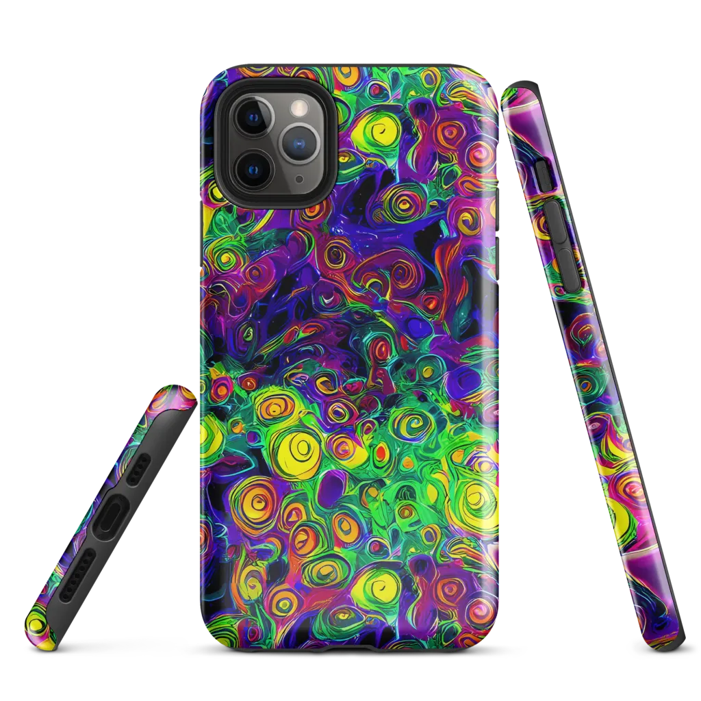 Spiral Fever on Tough Case for iPhone® — Front