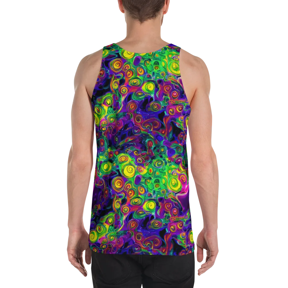 Spiral Fever on Men's Tank Top — Back