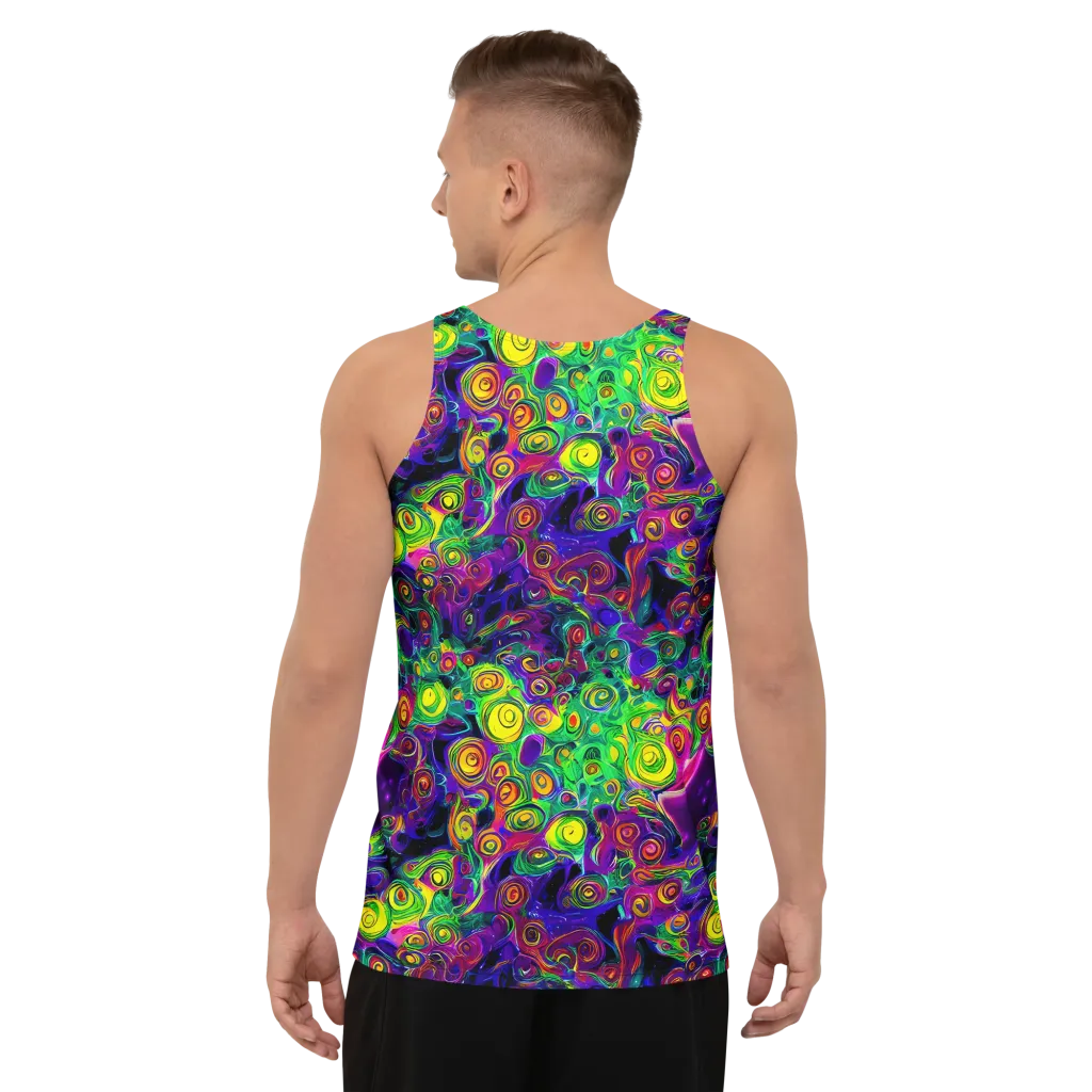 Spiral Fever on Men's Tank Top — Back