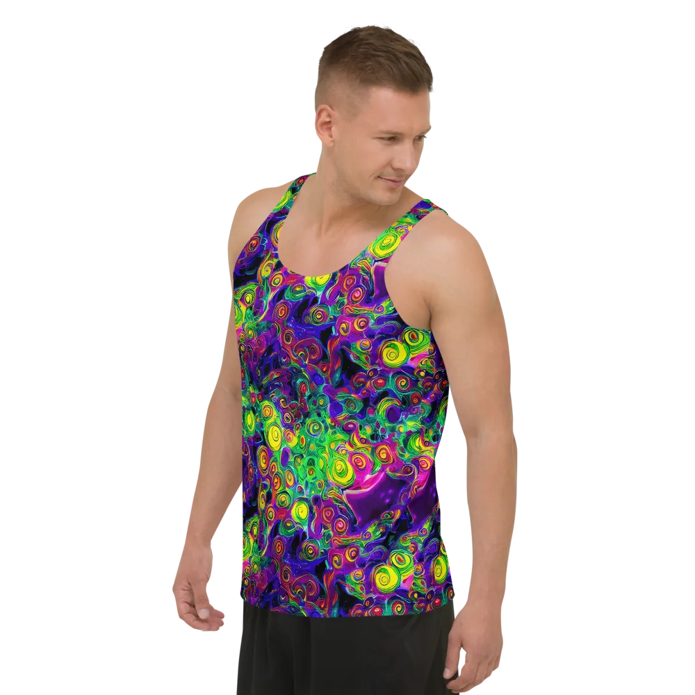 Spiral Fever on Men's Tank Top — Left Front