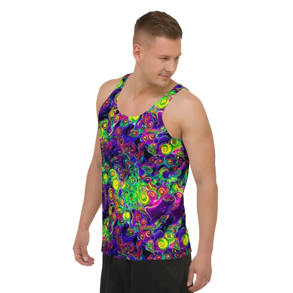 Spiral Fever on Men's Tank Top — Left Front