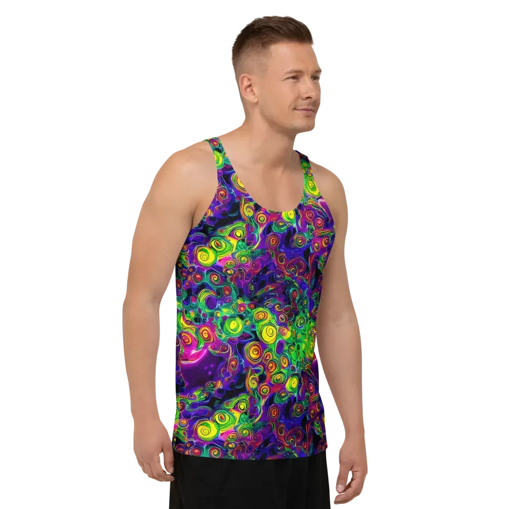 Spiral Fever on Men's Tank Top — Right Front