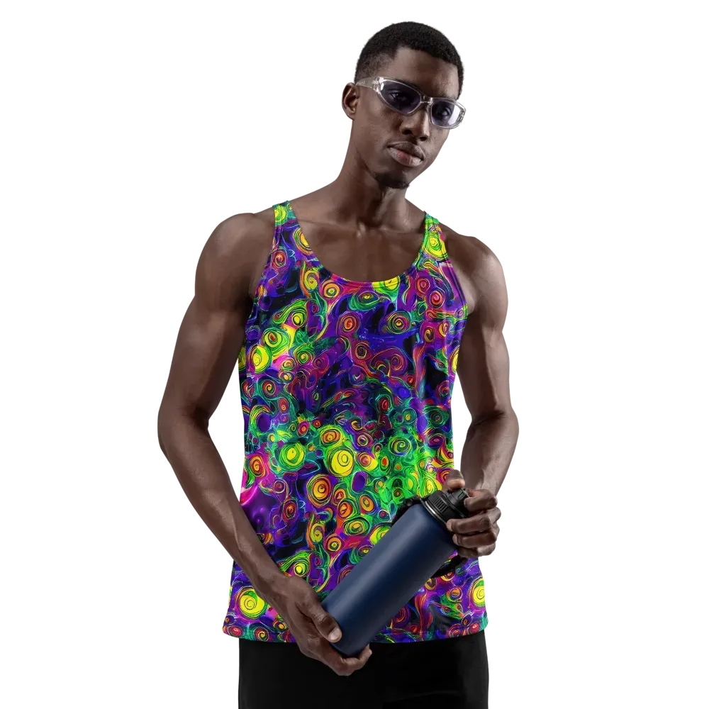 Spiral Fever on Men's Tank Top — Front