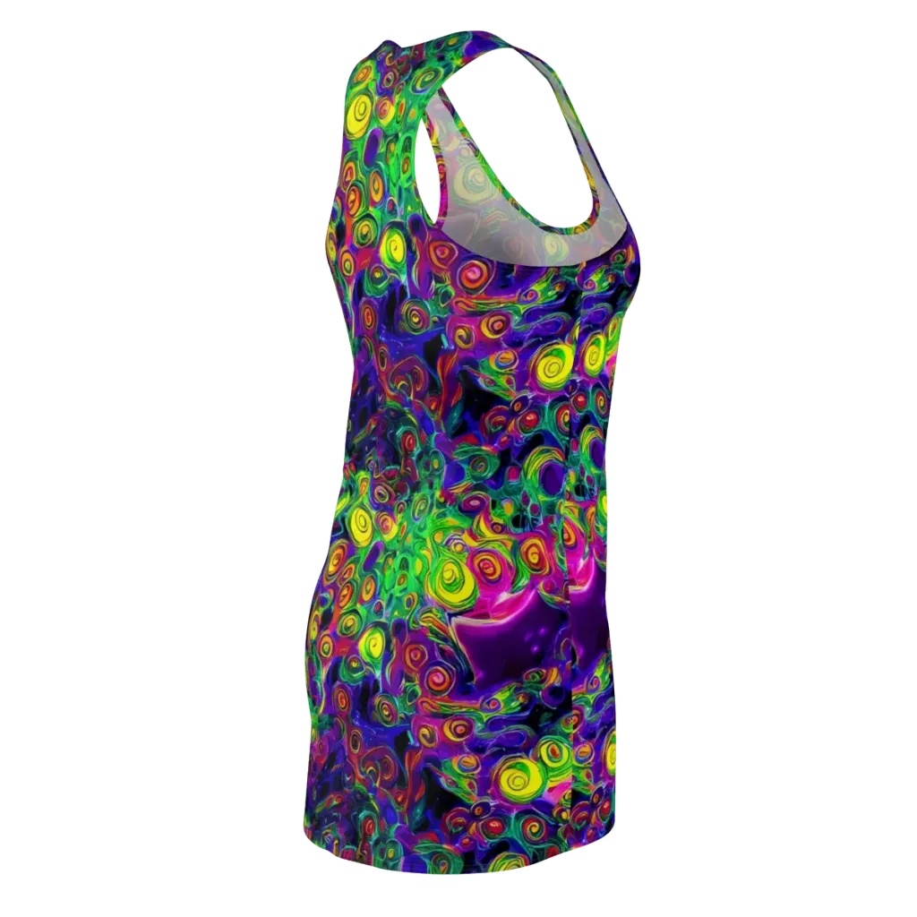 Spiral Fever on Racerback Dress — Back Side
