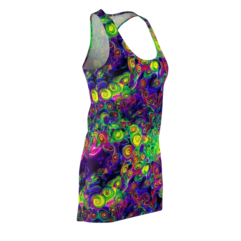 Spiral Fever on Racerback Dress — Front Side