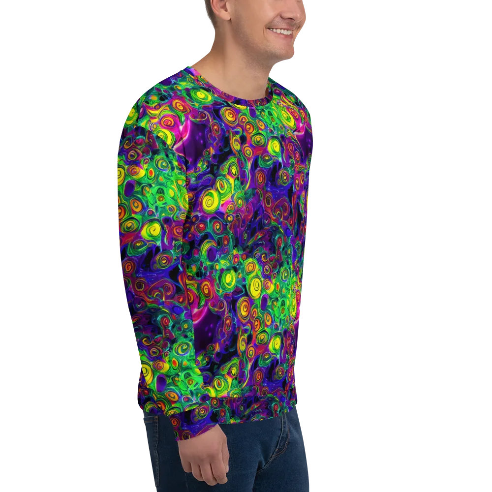 Spiral Fever on Sweatshirt — Right Front