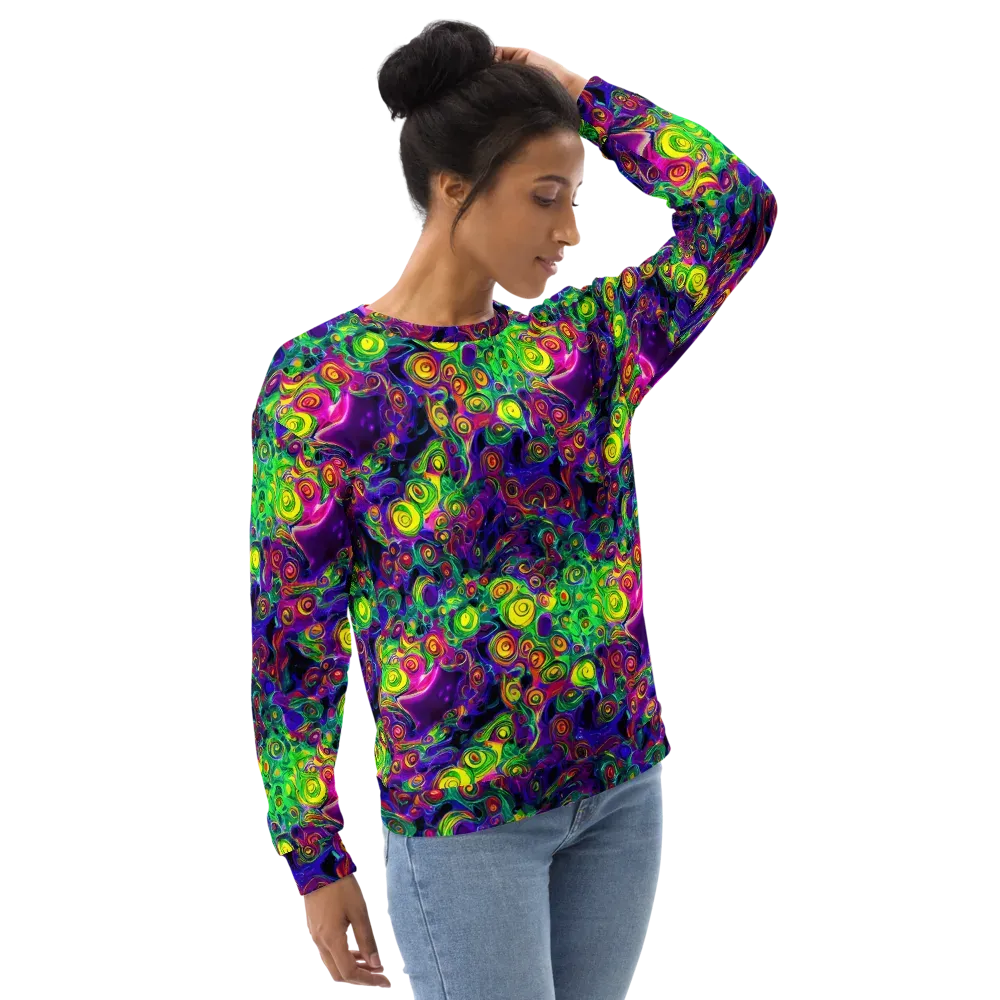Spiral Fever on Sweatshirt — Right Front
