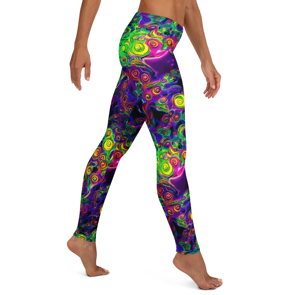 Spiral Fever on Leggings — Right