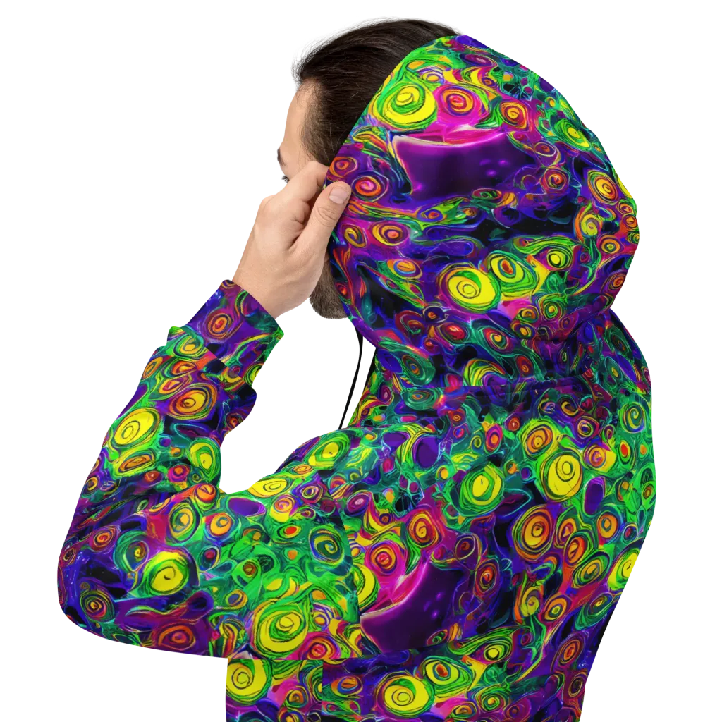 Spiral Fever on Hoodie — Back