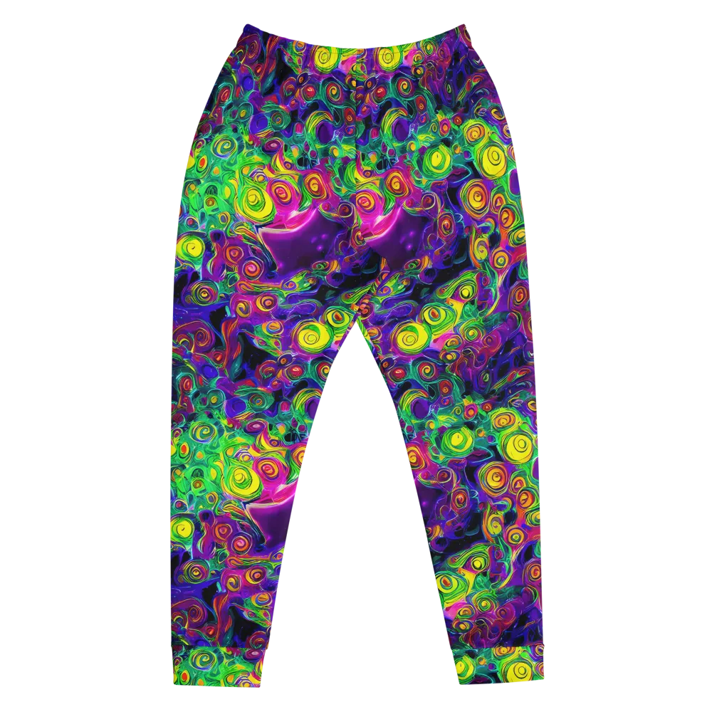 Spiral Fever on Men's Joggers — Front