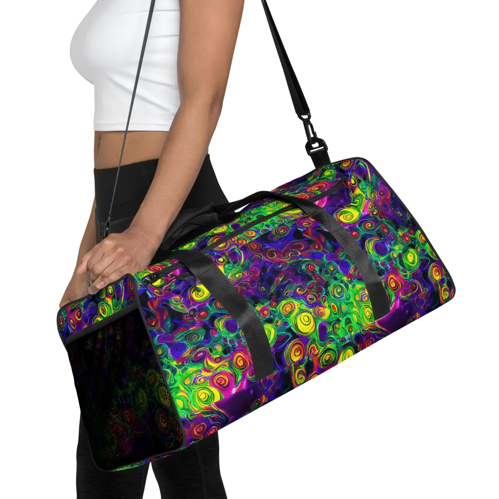 Spiral Fever on Duffle Bag — Front