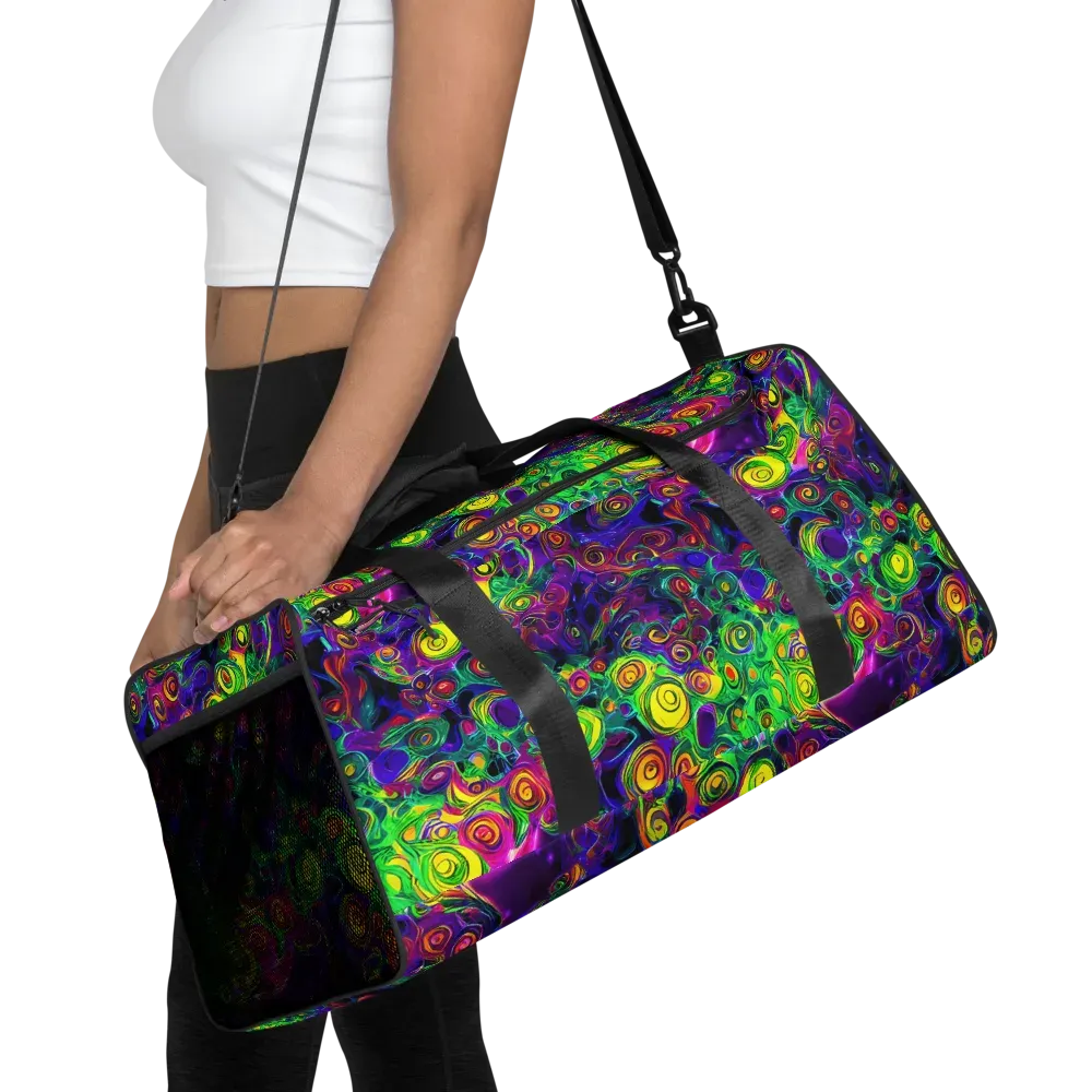 Spiral Fever on Duffle Bag — Front