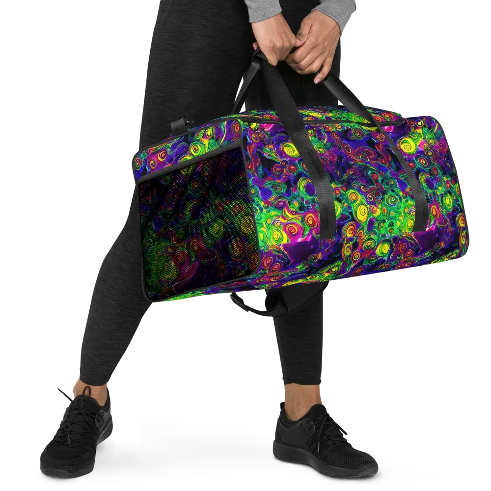 Spiral Fever on Duffle Bag — Right Front