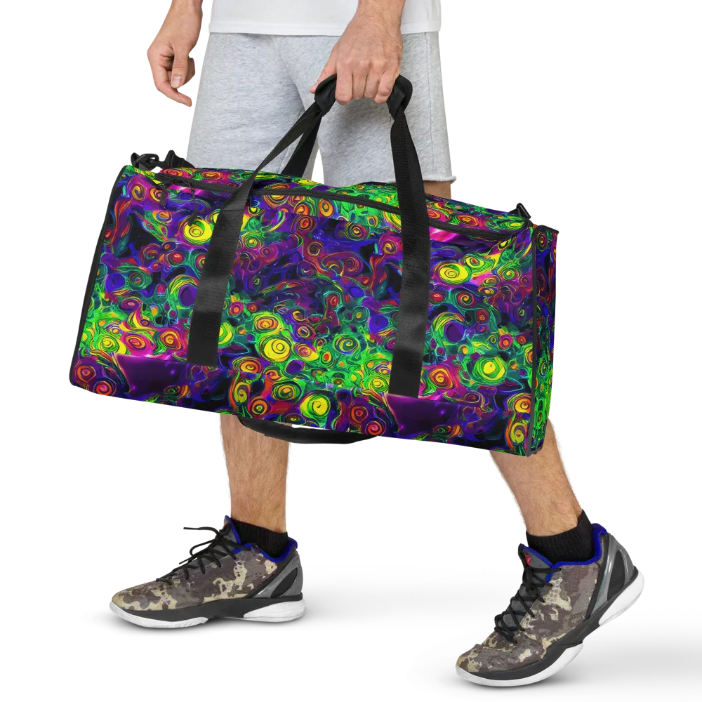 Spiral Fever on Duffle Bag — Front