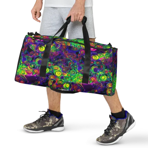 Spiral Fever on a Duffle Bag