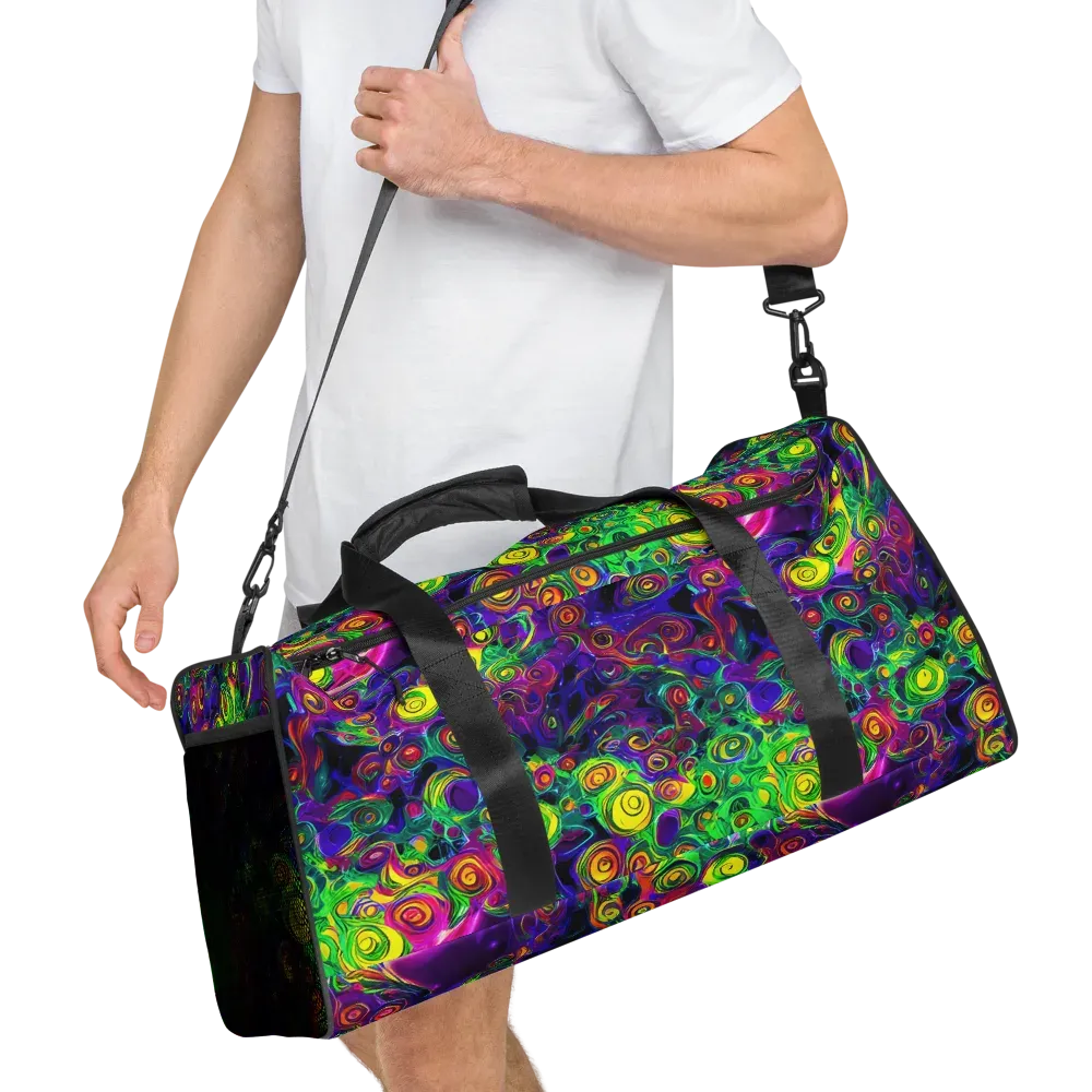 Spiral Fever on Duffle Bag — Right Front