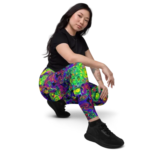 Spiral Fever on a Leggings with Pockets