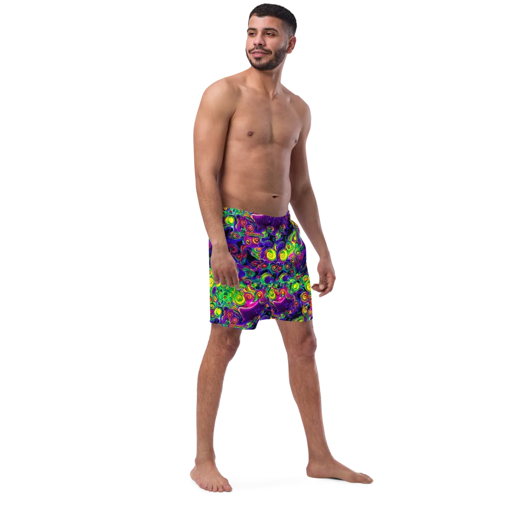 Spiral Fever on Swim Trunks — Right Front