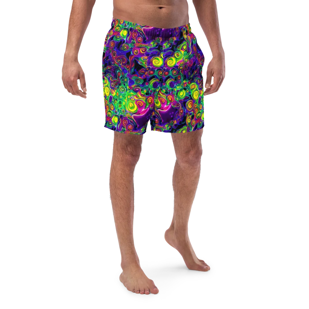 Spiral Fever on Swim Trunks — Front