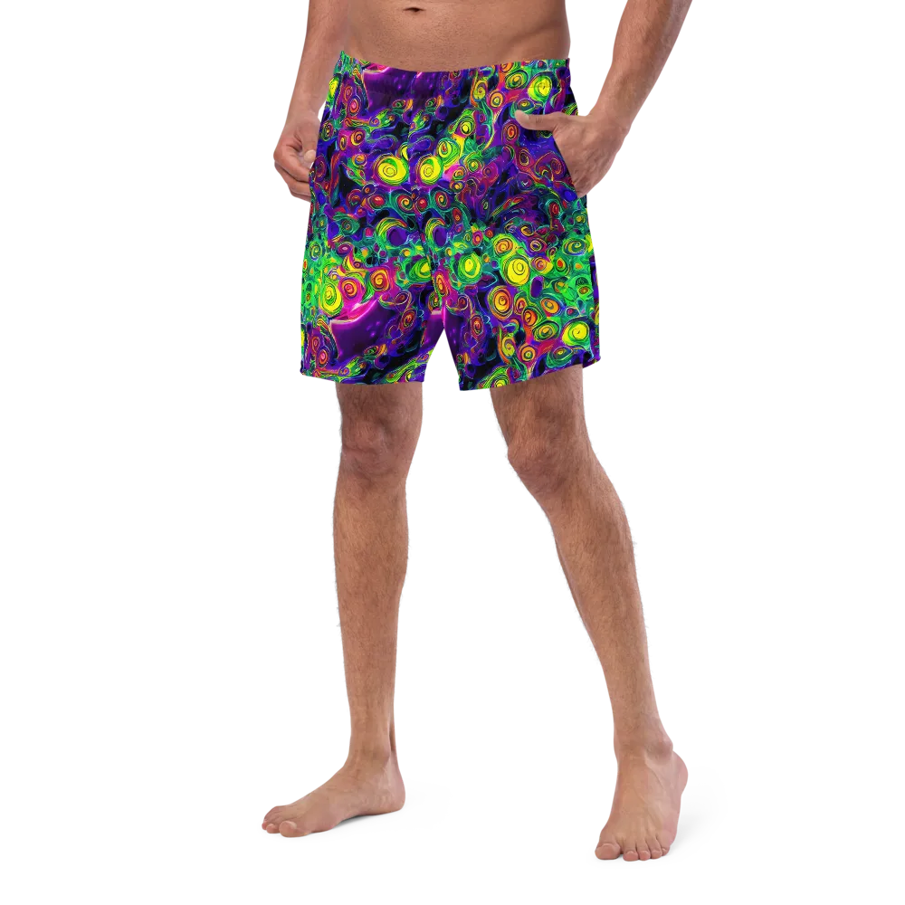 Spiral Fever on Swim Trunks — Left Front