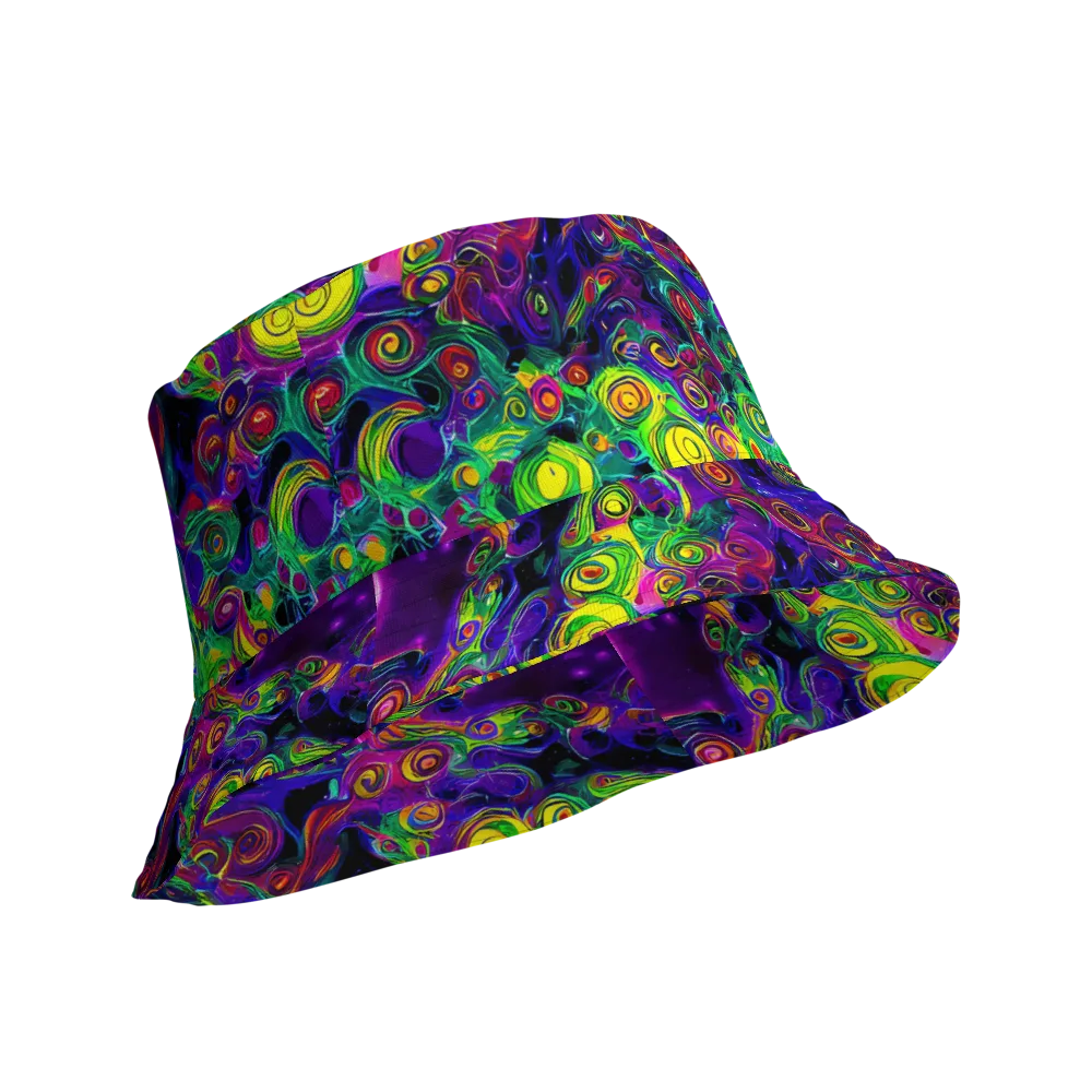 Spiral Fever on Reversible Bucket Hat — Product details Outside