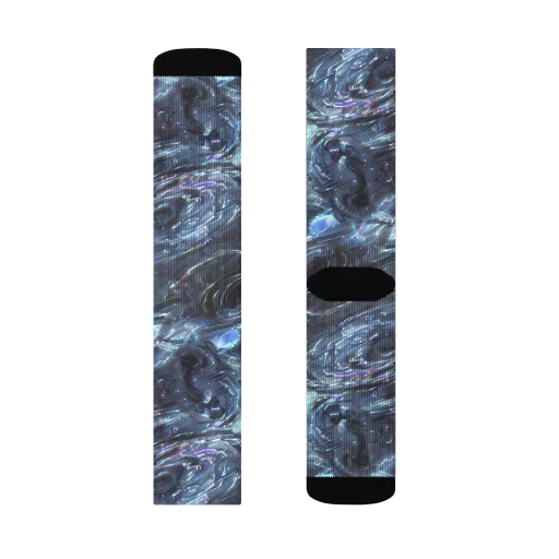 Blue Gravity on a Socks
