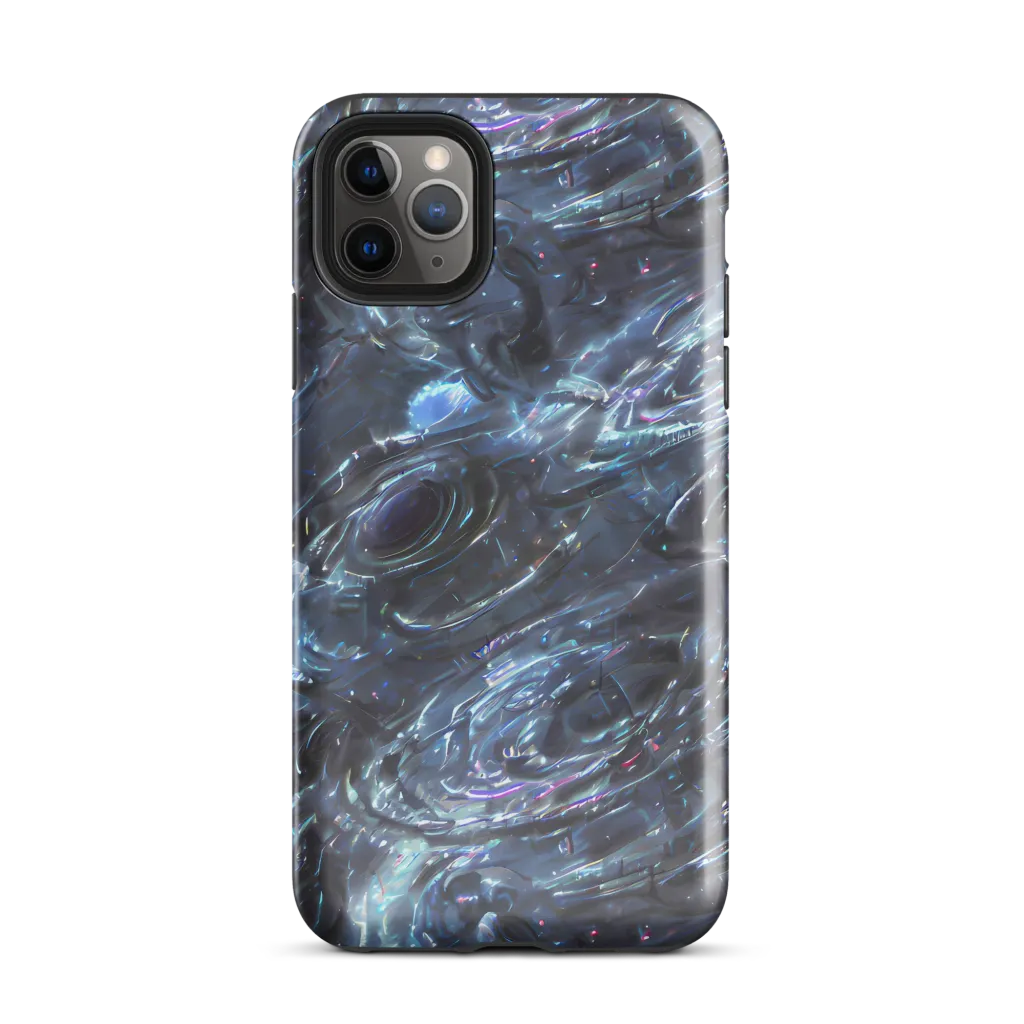 Blue Gravity on Tough Case for iPhone® — Front