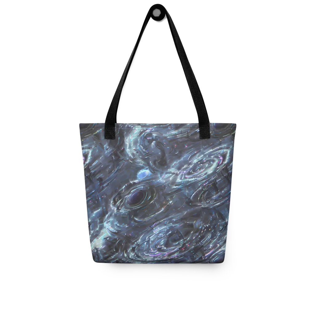 Blue Gravity on Tote Bag — Front