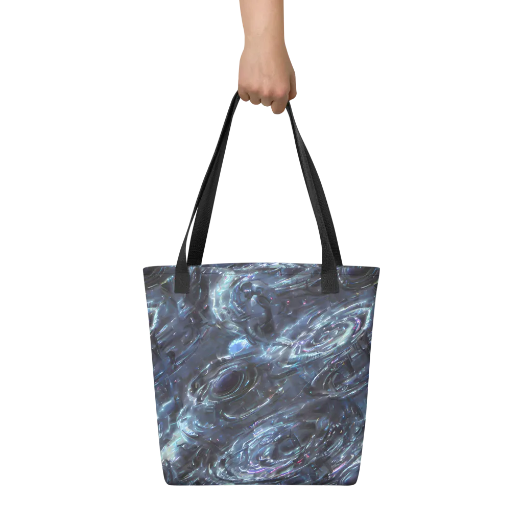 Blue Gravity on Tote Bag — Front
