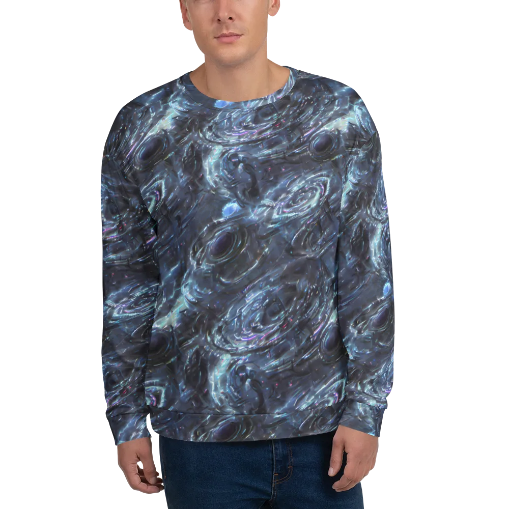 Blue Gravity on Sweatshirt — Front