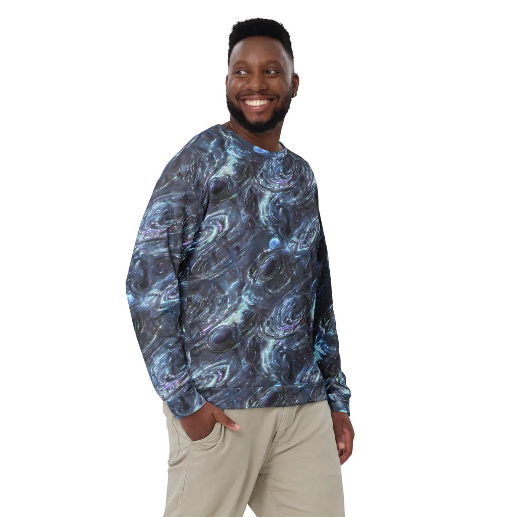 Blue Gravity on Sweatshirt — Front