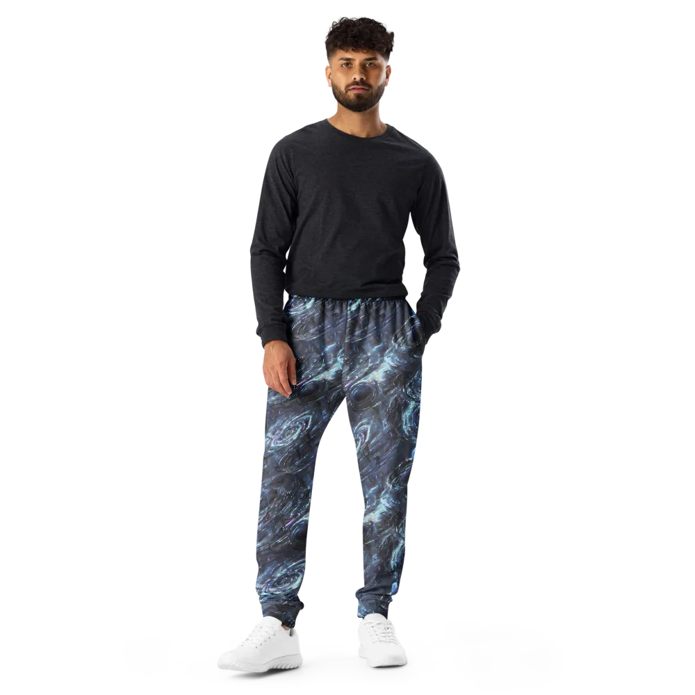 Blue Gravity on Men's Joggers — Front