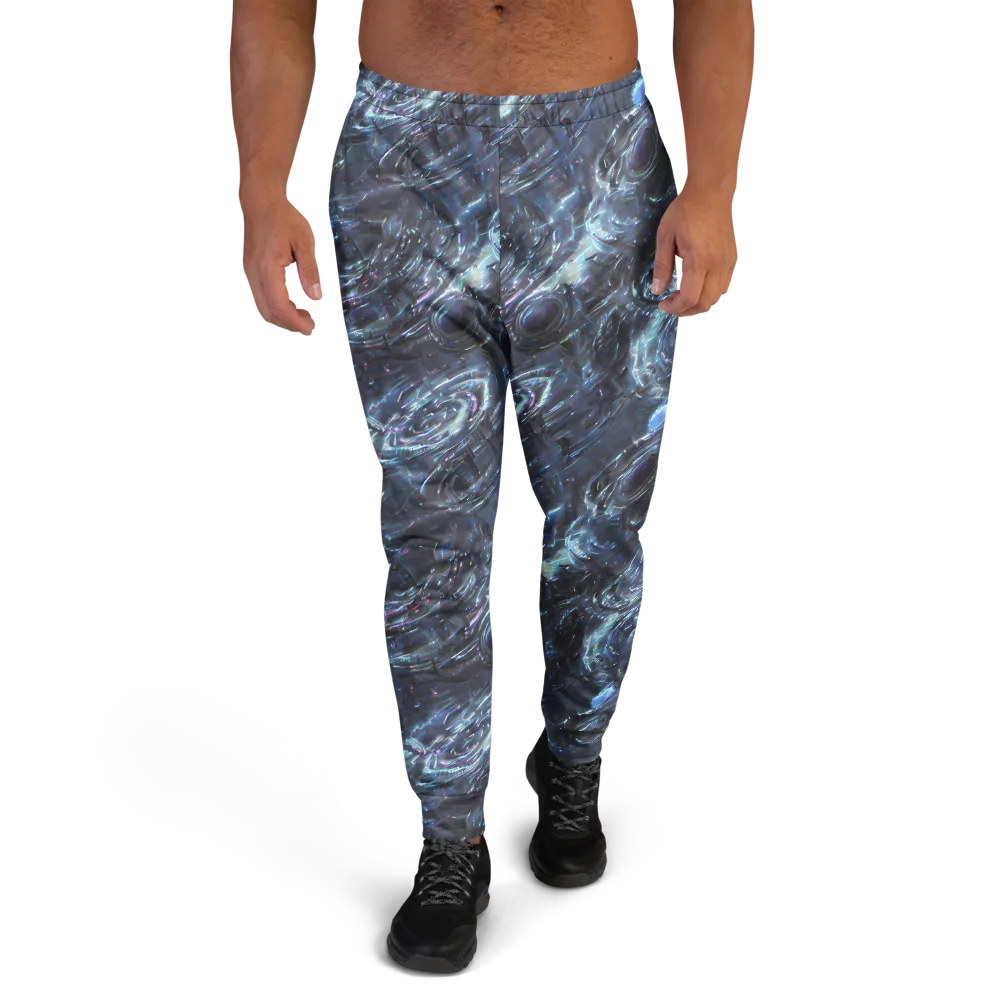 Blue Gravity on Men's Joggers — Front